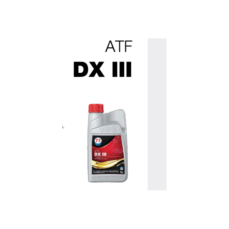 77 Automatic Transmission Fluid Dexron 3 ATF 5 Liter