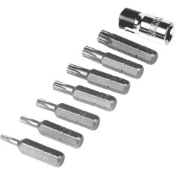 PERFORMANCE TOOL Torx Bit Set